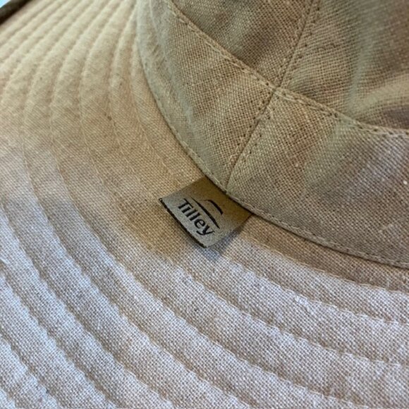 Tilley Size 7 1/4 TMH55 Mash-Up Airflo Sun Hat Hemp Blend Fishing Sports Brown - Picture 9 of 12
